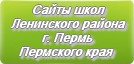 Сайты школ Ленинского района г.Перми