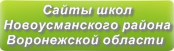 Сайты школ Новоусманского района Воронежской области